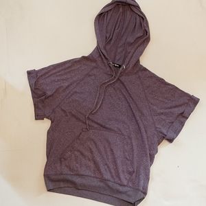 Player Gold Lavender short sleeve hoodie